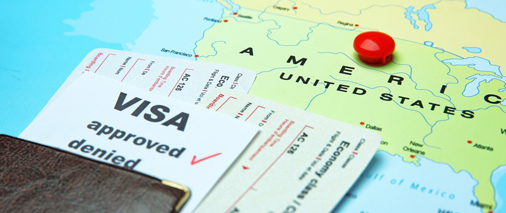 Approval of Visa and subsequently flying to the USA